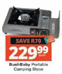 Checkers BushBaby Portable Camping Stove offer
