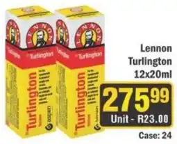 J&E Cash and Carry Lennon Turlington offer