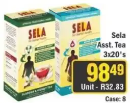 J&E Cash and Carry Sela Asst. Tea offer