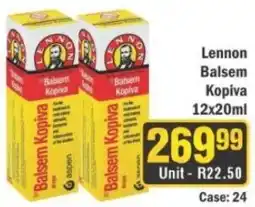 J&E Cash and Carry Lennon Balsam Kopiva offer