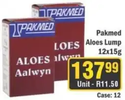 J&E Cash and Carry Pakmed Aloes Lump offer