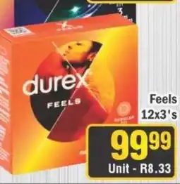 J&E Cash and Carry durex FEELS offer