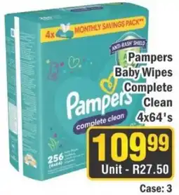 J&E Cash and Carry Pampers Baby Wipes Complete Clean offer