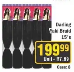 J&E Cash and Carry Darling Yaki Braid offer