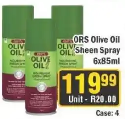 J&E Cash and Carry ORS Olive Oil Sheen Spray offer
