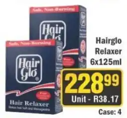 J&E Cash and Carry Hair Glo Hair Relaxer offer