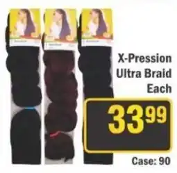 J&E Cash and Carry X-Pression Ultra Braid offer