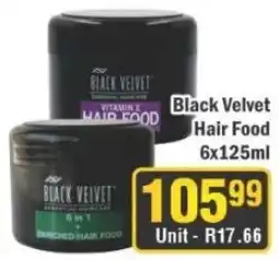 J&E Cash and Carry Black Velvet Hair Food offer