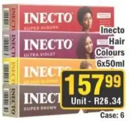 J&E Cash and Carry Inecto Hair Colours Assorted offer