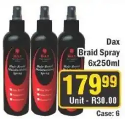 J&E Cash and Carry Dax Braid Spray offer