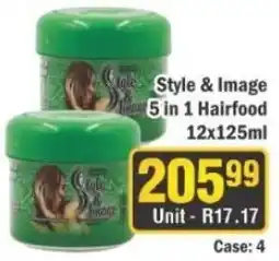 J&E Cash and Carry Style & Image 5 in 1 Hairfood offer