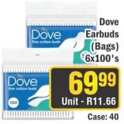J&E Cash and Carry Dove Earbuds offer