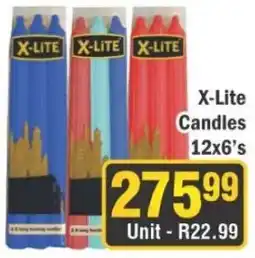 J&E Cash and Carry X-Lite Candles offer