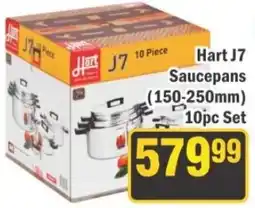 J&E Cash and Carry Hart J7 Saucepans offer