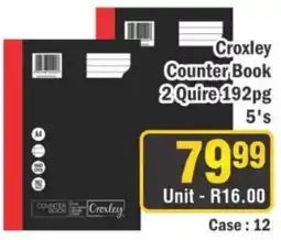 J&E Cash and Carry Croxley Counter Book offer