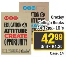 J&E Cash and Carry Croxley College Books offer