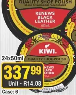 J&E Cash and Carry Kiwi Quality Shoe Polish offer