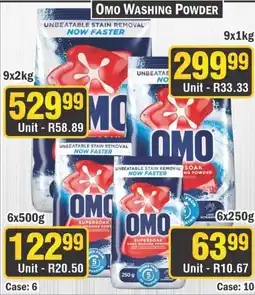 J&E Cash and Carry OMO WASHING POWDER offer