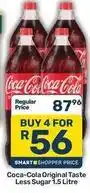 Pick n Pay Coca cola - original taste less sugar offer