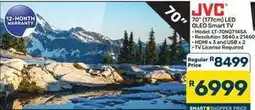 Pick n Pay Hypermarket Jvc - 70 (177cm) led qled smart tv offer