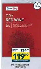 Pick n Pay Hypermarket Pick n pay - dry red wine offer