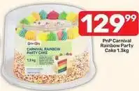 Pick n Pay Hypermarket Rainbow - carnival party cake offer