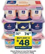 Pick n Pay Hypermarket Clover - nolac or low fat smooth yoghurt offer