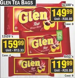 J&E Cash and Carry Glen Tea offer
