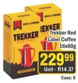 J&E Cash and Carry Trekker Red Label Coffee offer