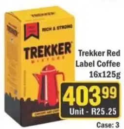 J&E Cash and Carry Trekker Red Label Coffee offer