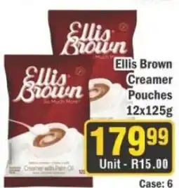 J&E Cash and Carry Ellis Brown Creamer Pouches offer