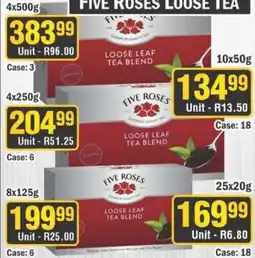 J&E Cash and Carry Five Roses Loose Leaf Tea Blend offer