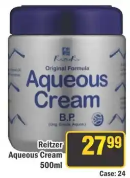 J&E Cash and Carry Reitzer Aqueous Cream offer