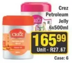 J&E Cash and Carry Crez Petroleum Jelly offer
