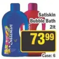J&E Cash and Carry Satiskin Bubble Bath offer