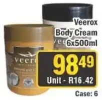 J&E Cash and Carry Veerox Body Cream offer