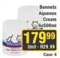 J&E Cash and Carry Bennets Aqueous Cream offer