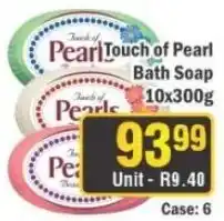J&E Cash and Carry Touch of Pearl Bath Soap offer
