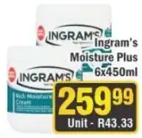 J&E Cash and Carry Ingram's Moisture Plus offer