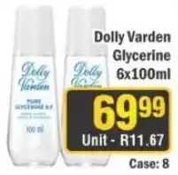 J&E Cash and Carry Dolly Varden Glycerine offer