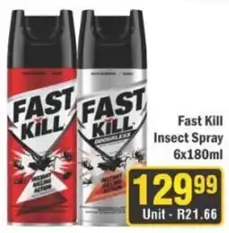 J&E Cash and Carry Fast Kill Insect Spray offer