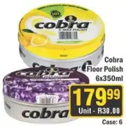 J&E Cash and Carry Cobra Floor Polish offer