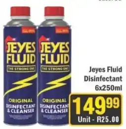 J&E Cash and Carry Jeyes Fluid Disinfectant offer