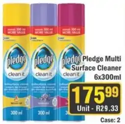 J&E Cash and Carry Pledge Pledge Multi Surface Cleaner offer