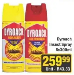 J&E Cash and Carry Dyroach Insect Spray offer