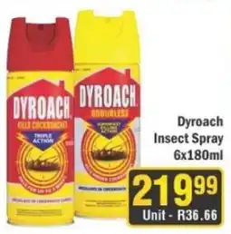 J&E Cash and Carry Dyroach Insect Spray offer
