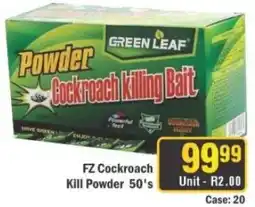 J&E Cash and Carry GREEN LEAF Powder Cockroach killing Bait offer