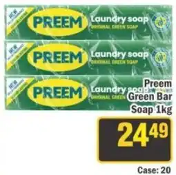 J&E Cash and Carry Preem Laundry soap Green Bar offer
