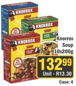 J&E Cash and Carry Knorrox Soup offer