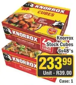 J&E Cash and Carry Knorrox Stock Cubes offer